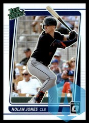 2021 Donruss Optic Rated Prospect #RP25 Nolan Jones Cleveland Indians